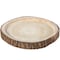 Vintiquewise Wood Tree Bark Indented Display Tray Serving Plate Platter Charger - 16 Inch Dia QI003840-16 - alternate 2